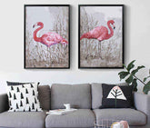 Painting by Numbers Flamingo on The Shore